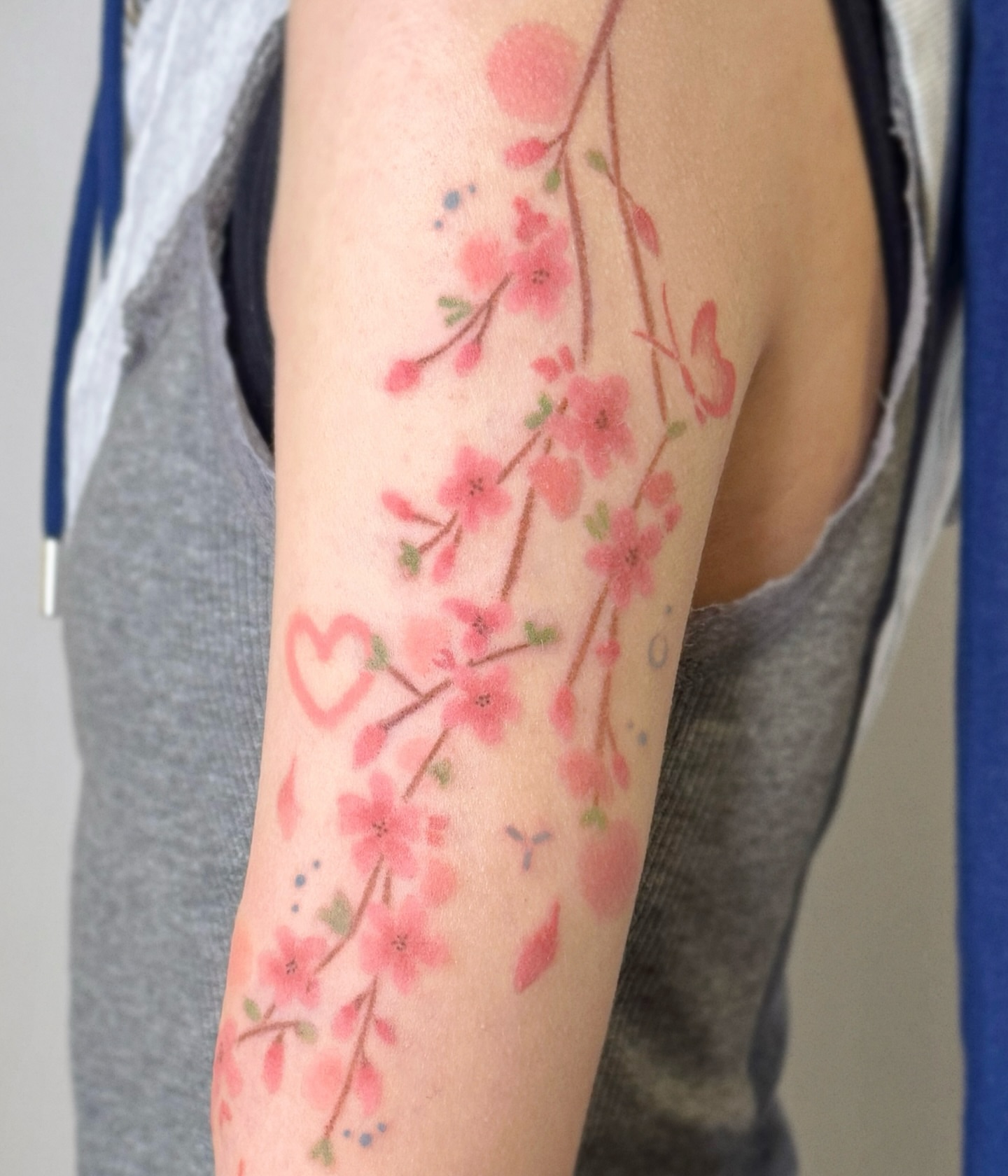Tattoo by @odenepoke — watercolor