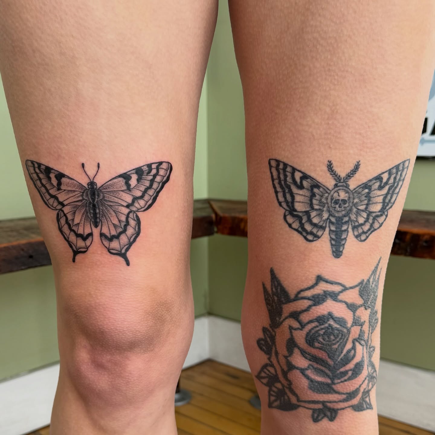 Tattoo by @sethgurdtattoo — black_and_grey