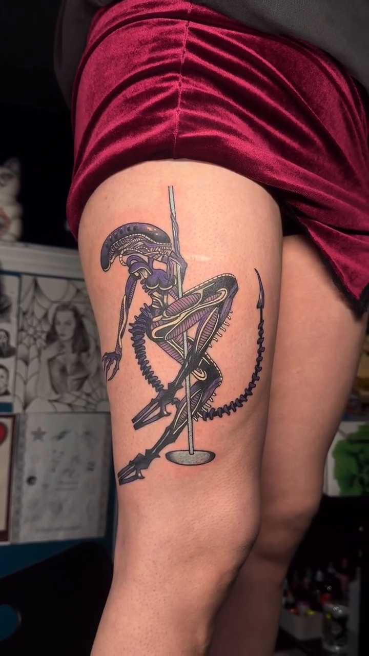 Tattoo by @astralstarink — neo_traditional