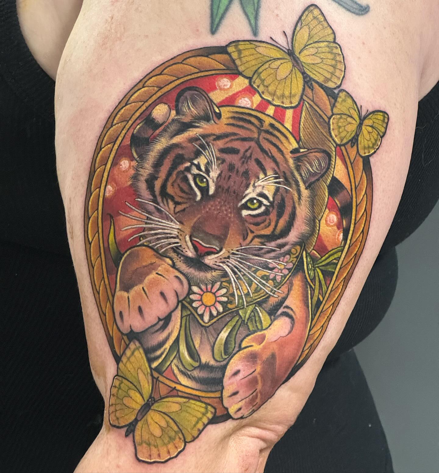 Tattoo by @rachelsmithtattoo — realism, dotwork