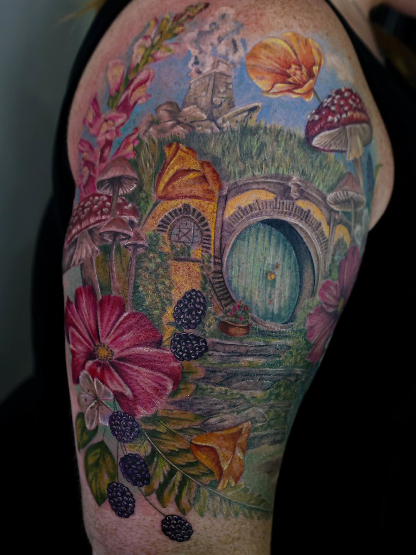 Tattoo by @kaileyjacob.tattoos — watercolor