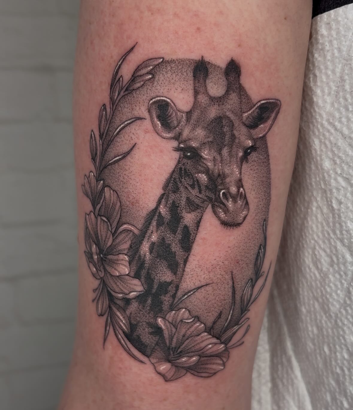 Tattoo by @laneybtattoos — dotwork