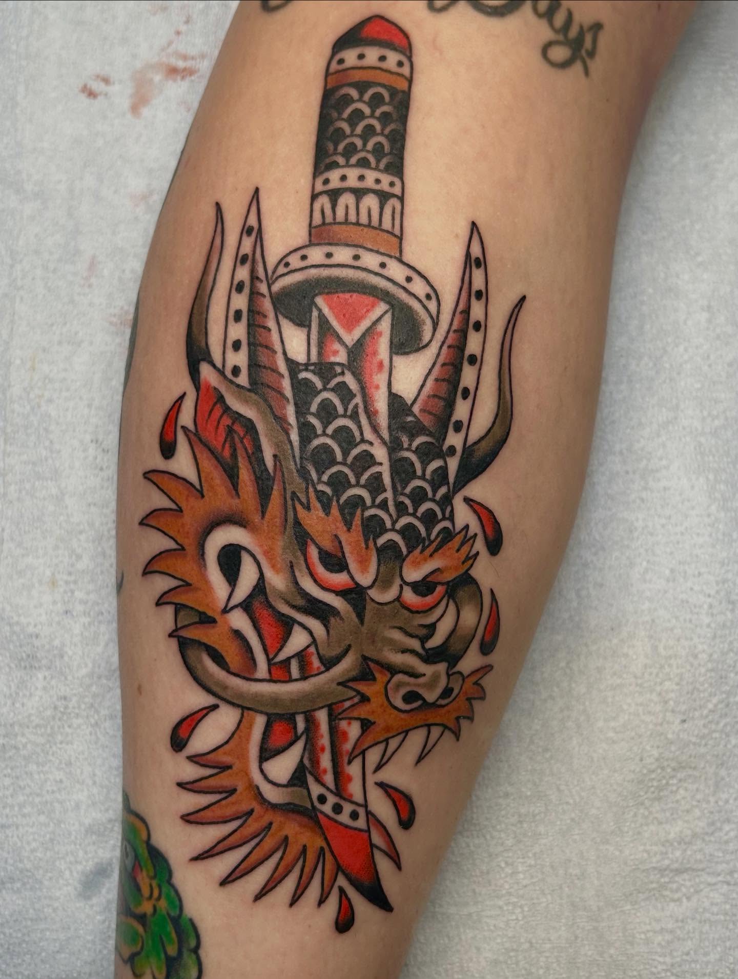 Tattoo by @donny_sinns — american_traditional, neo_traditional