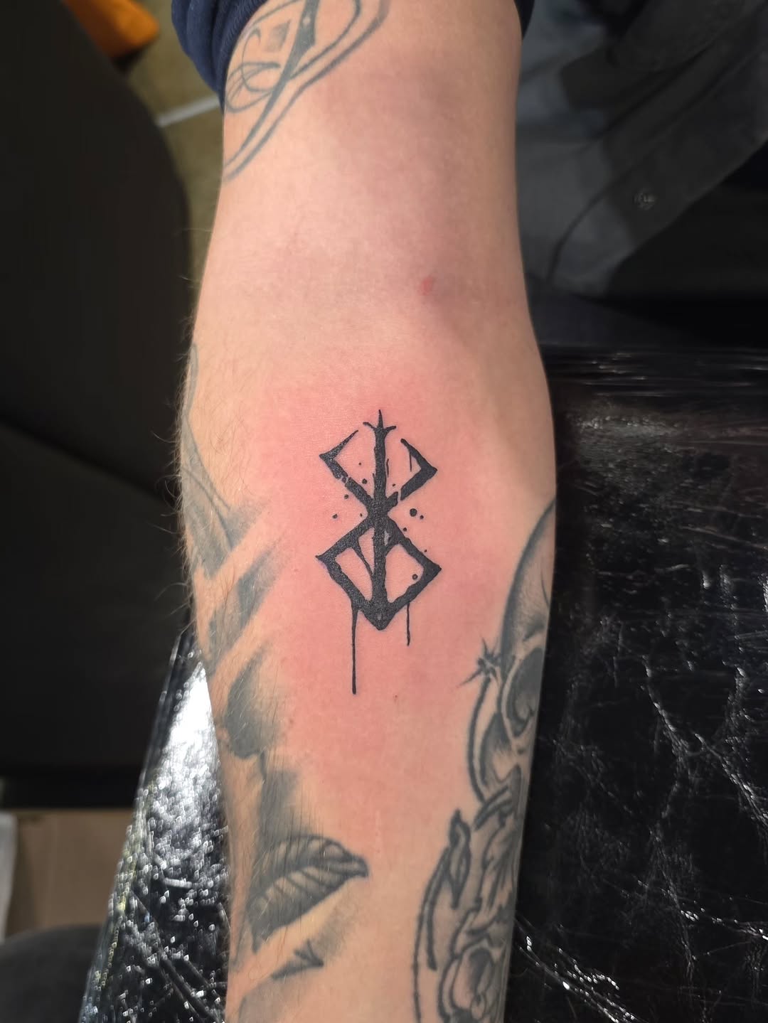 Tattoo by @tattoo_fowler — blackwork