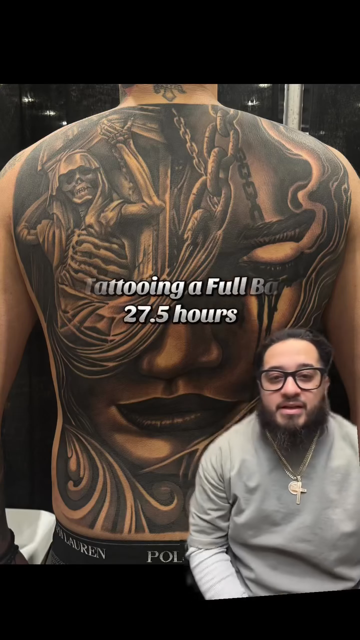 Tattoo by @tattoozby_jayb — realism, black_and_grey