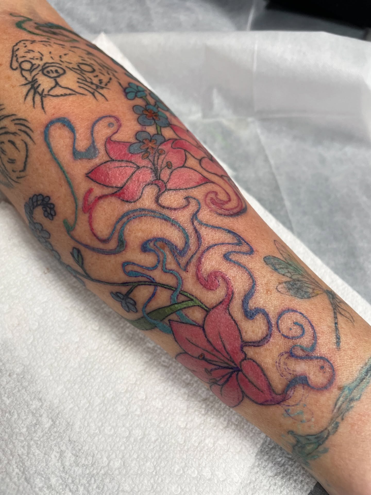 Tattoo by @lyndzee_ — new_school, ornamental