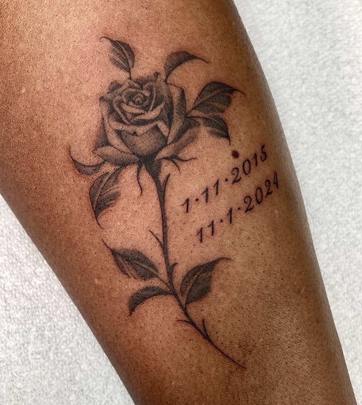 Tattoo by @jayinkytattz β black_and_grey