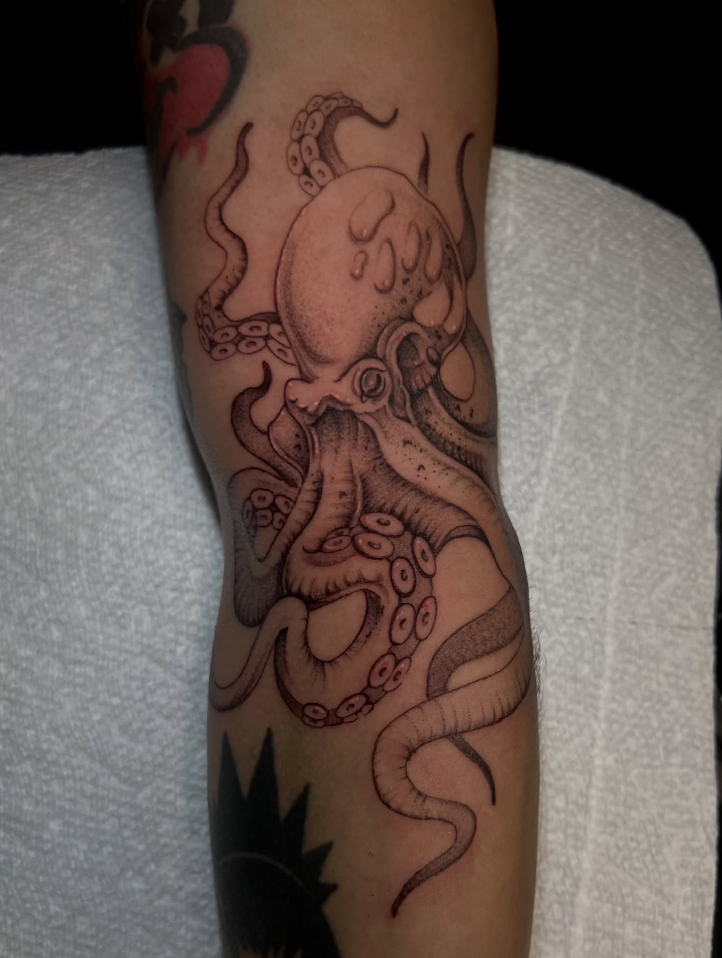 Tattoo by @tatsbysass — black_and_grey