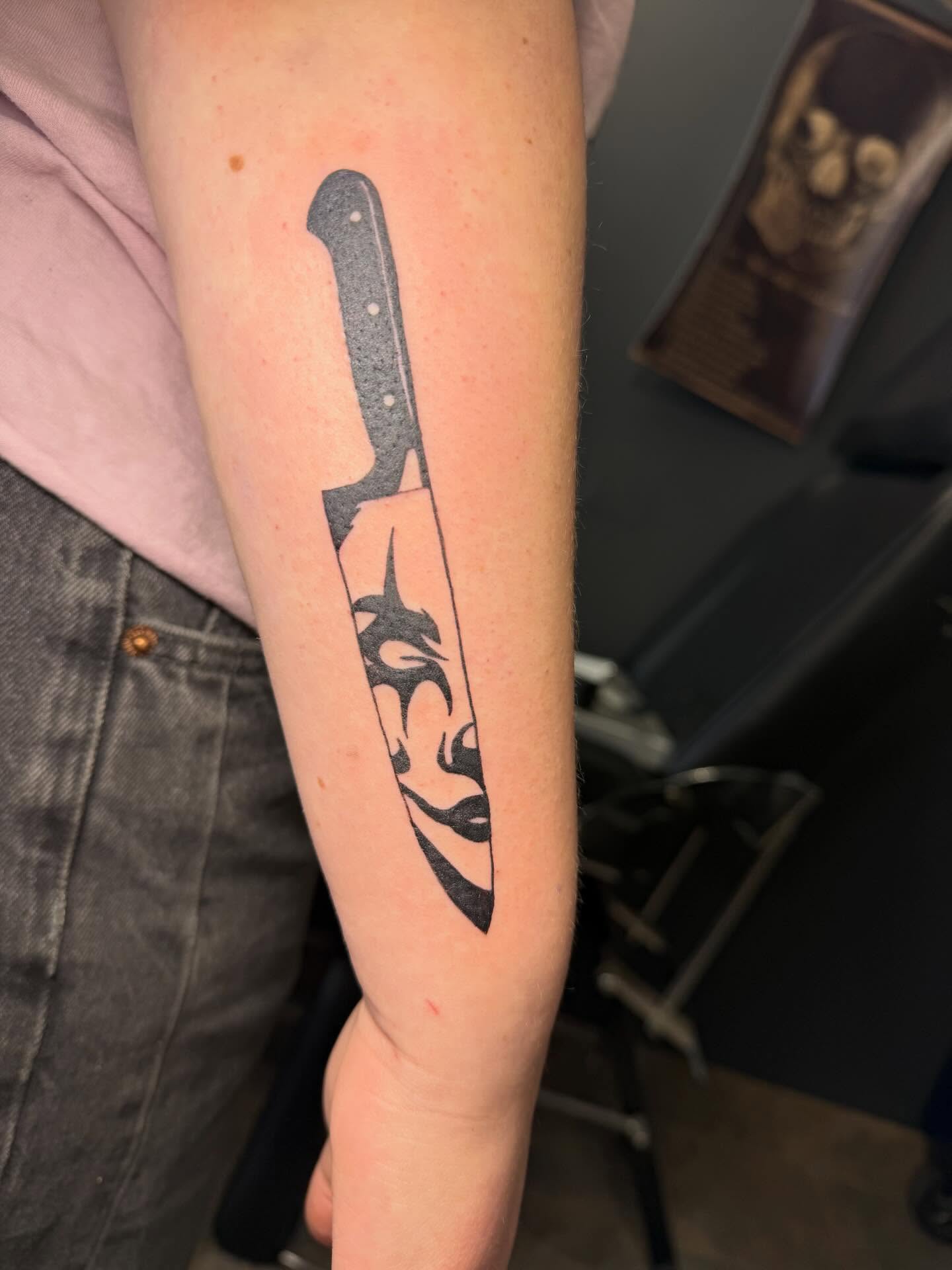 Tattoo by @storylines.tattoos — black_and_grey