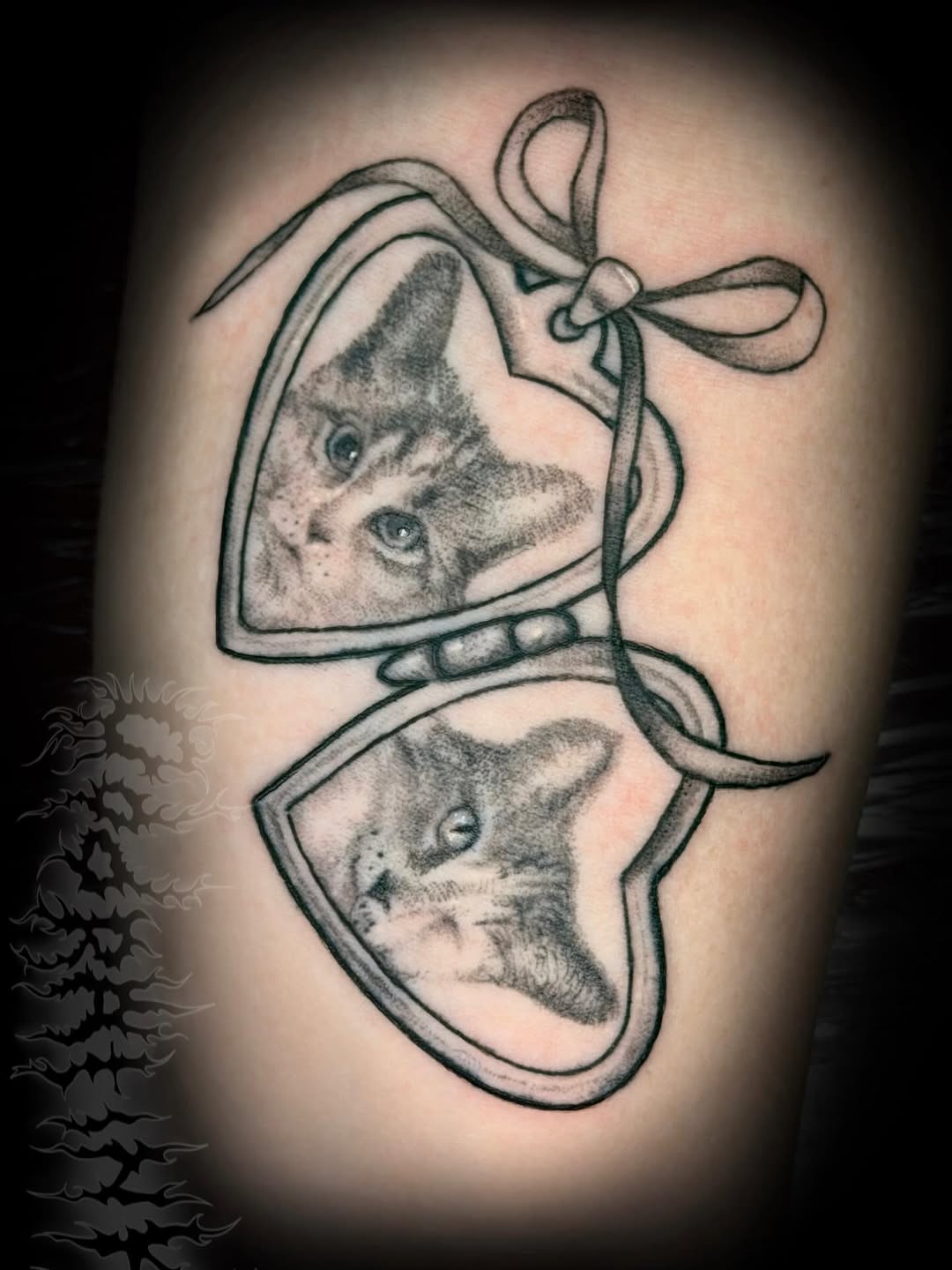 Tattoo by @oddratink — realism, black_and_grey