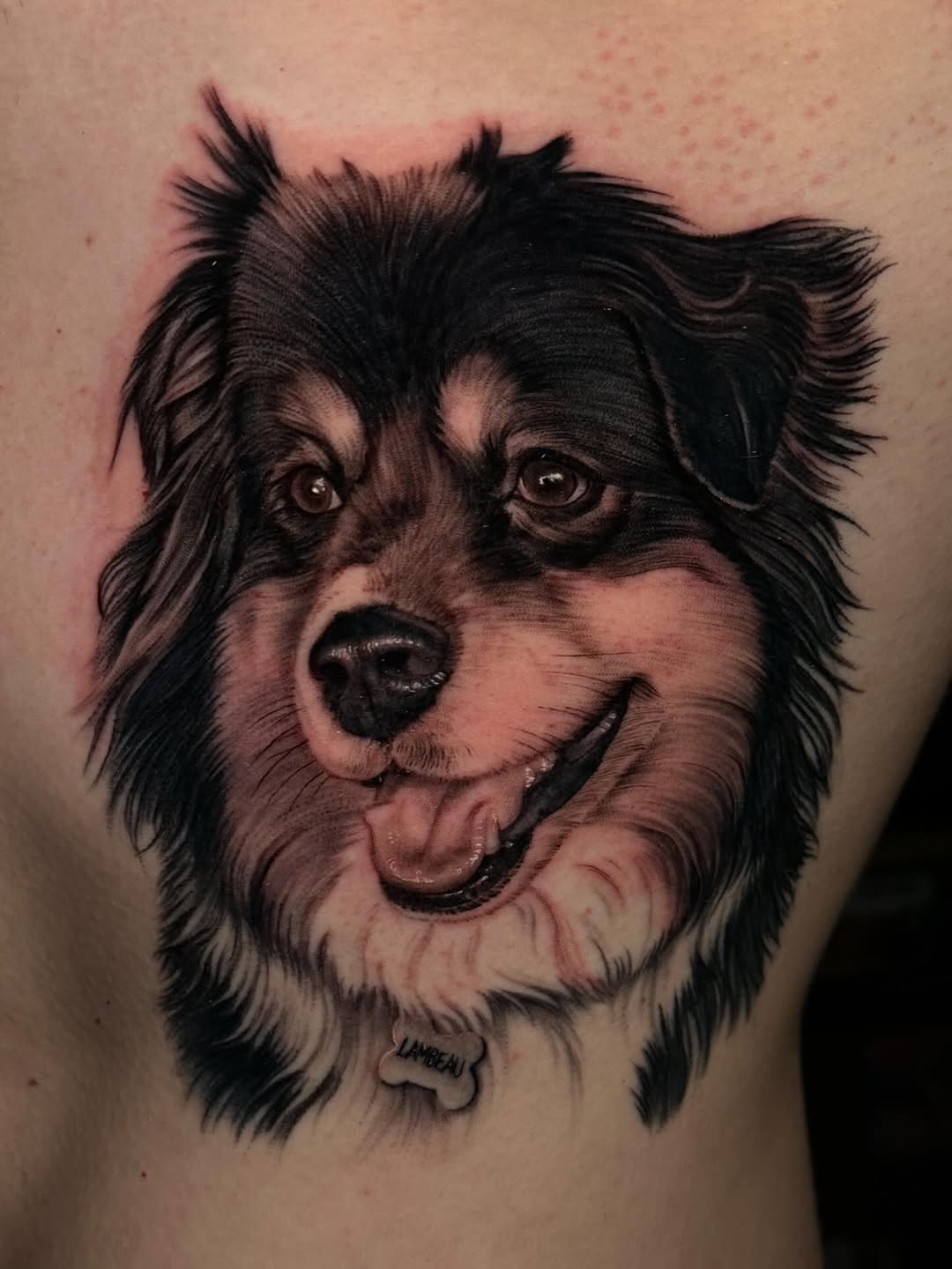 Tattoo by @bull_liquidchaos — realism, black_and_grey