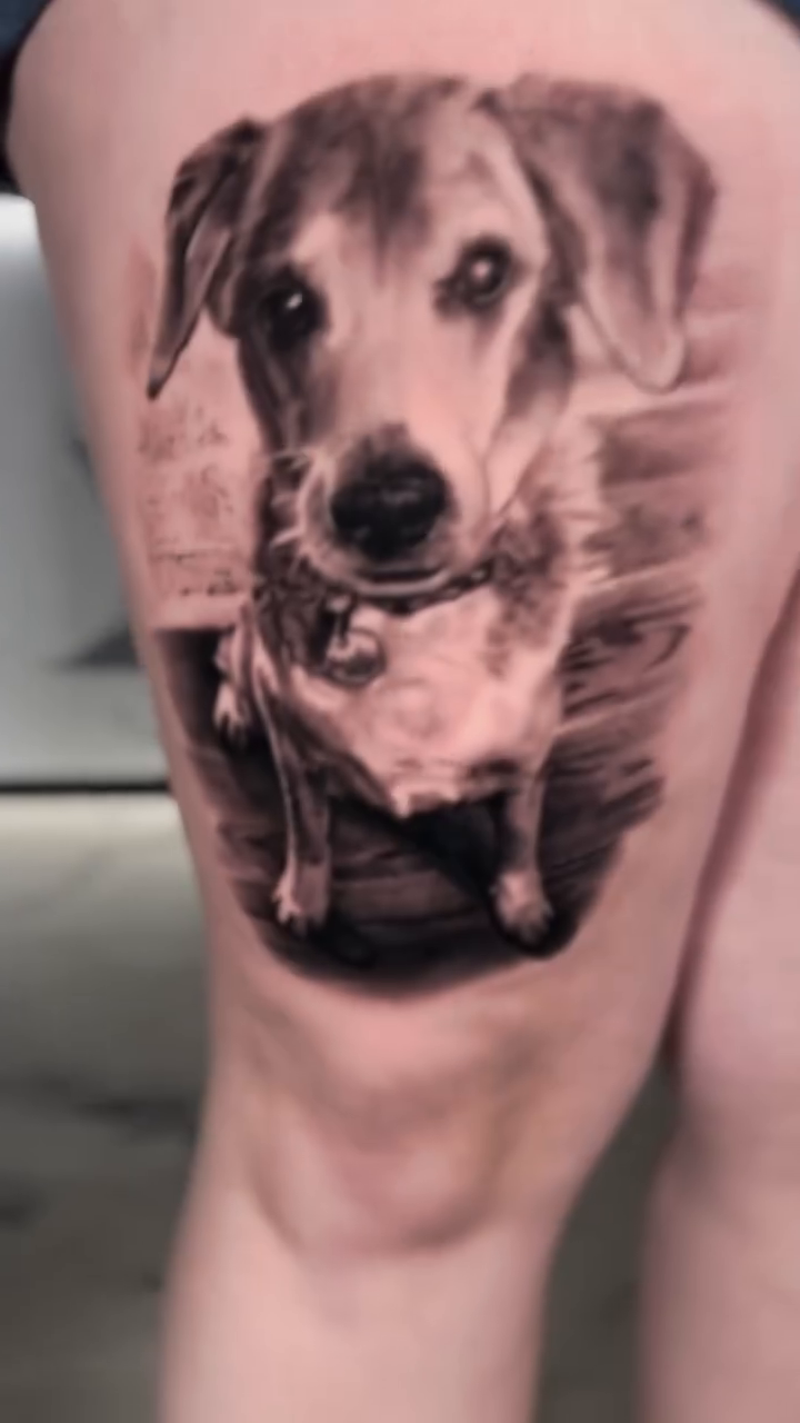 Tattoo by @m.bakerink — realism, black_and_grey