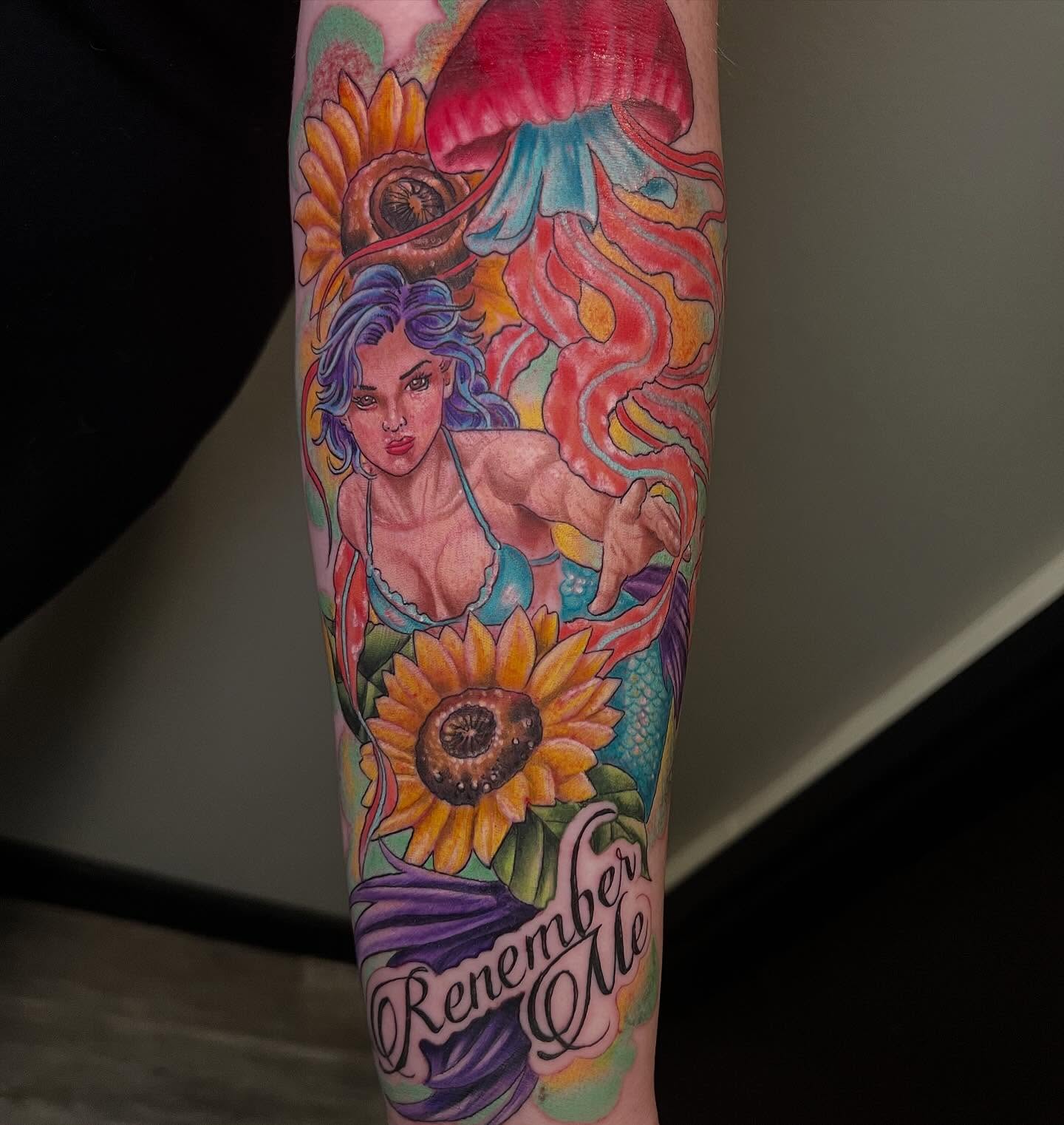 Tattoo by @ldgoodtattoo — new_school, illustrative