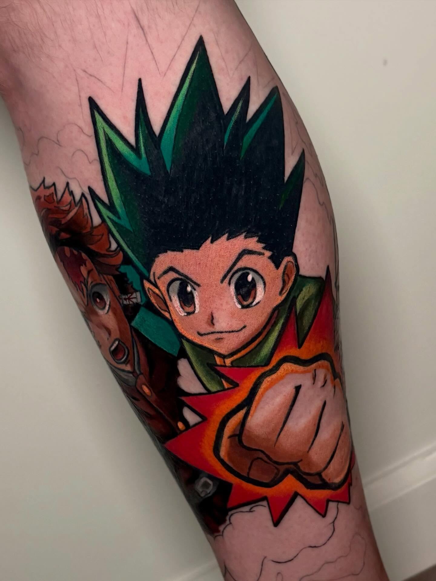 Tattoo by @beeinkedbyjess — anime