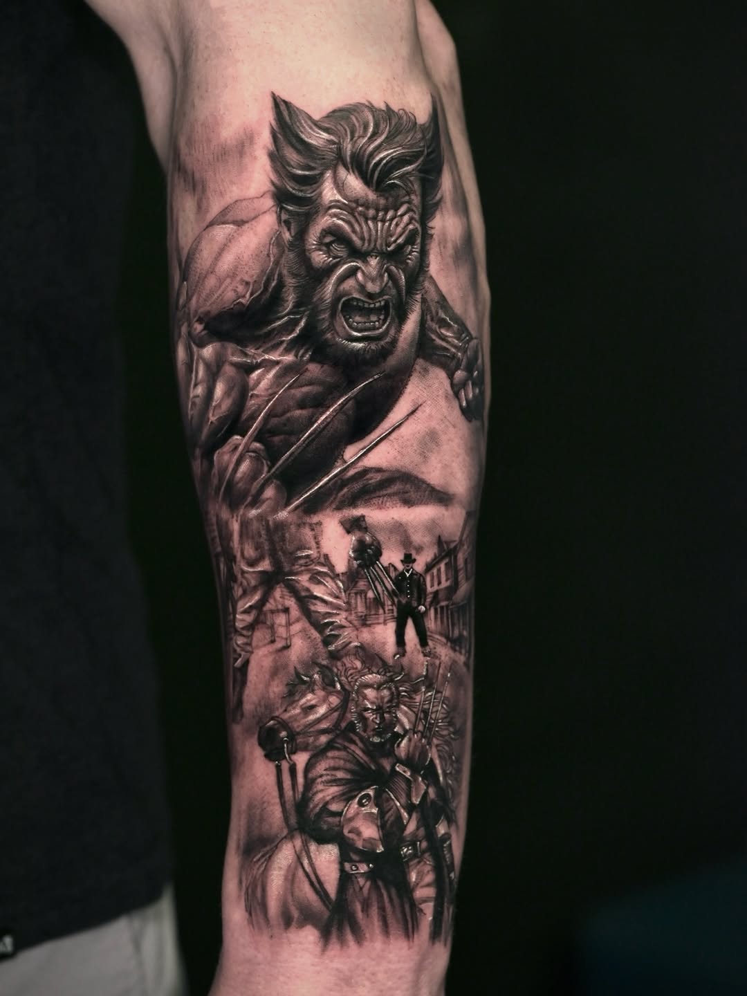 Tattoo by @calvintattoo — realism, black_and_grey