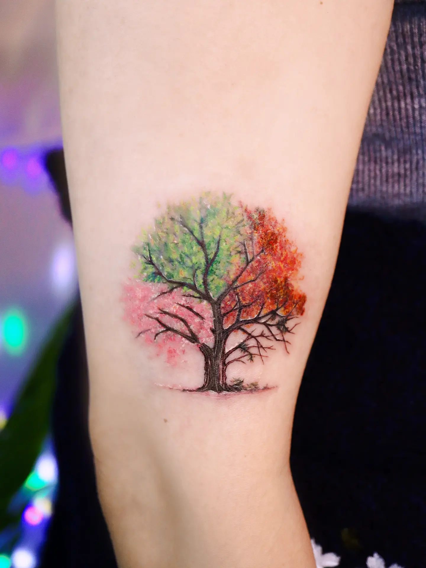 Tattoo by @tattooist_namoo — watercolor
