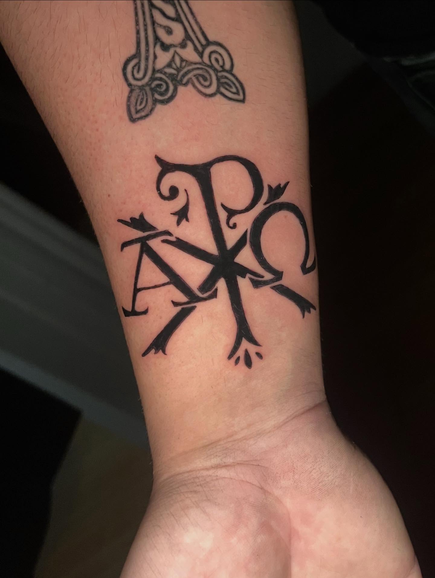 Tattoo by @pyero_ink — black_and_grey