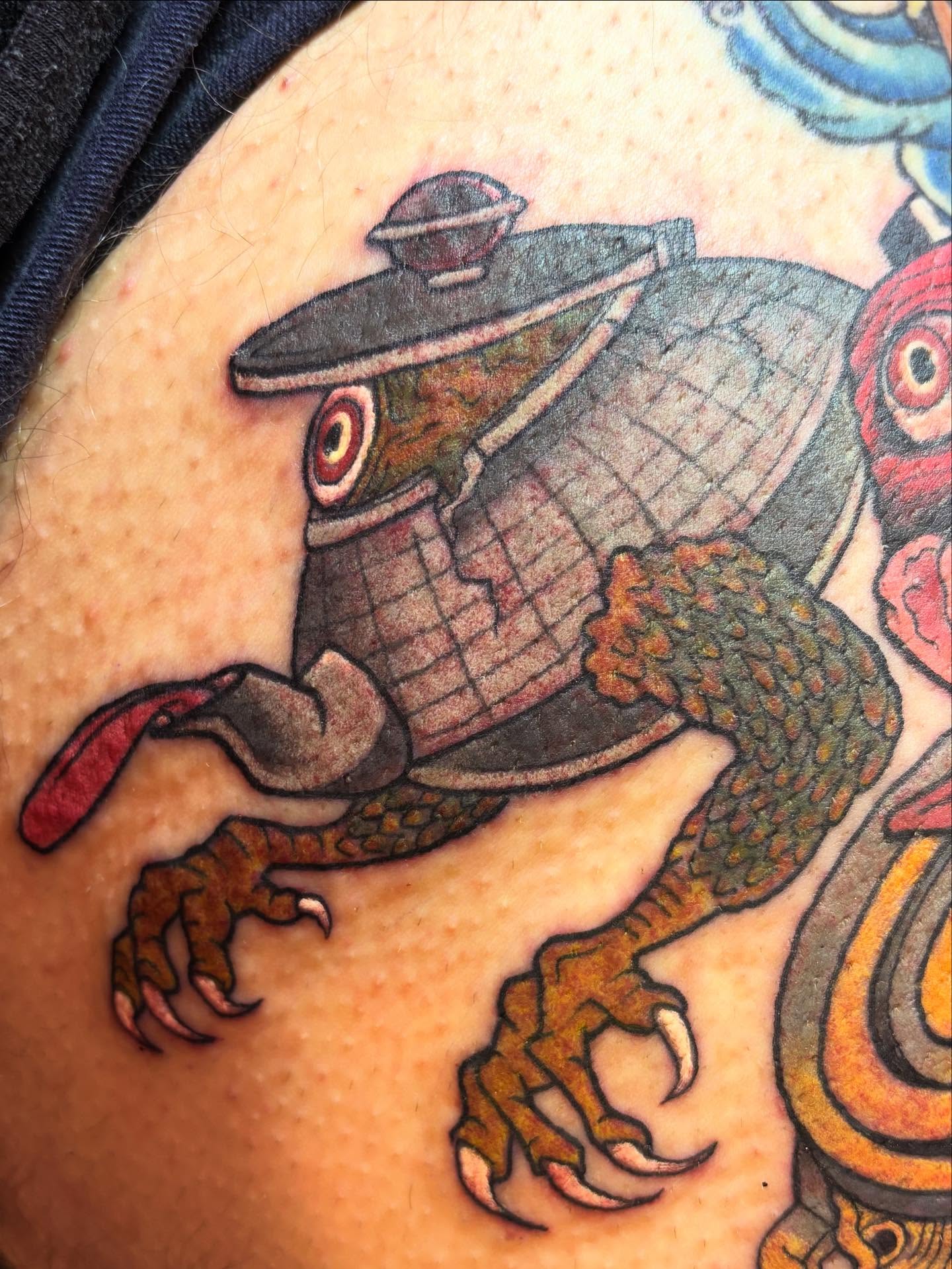 Tattoo by @neekostentaculz — new_school, geometric