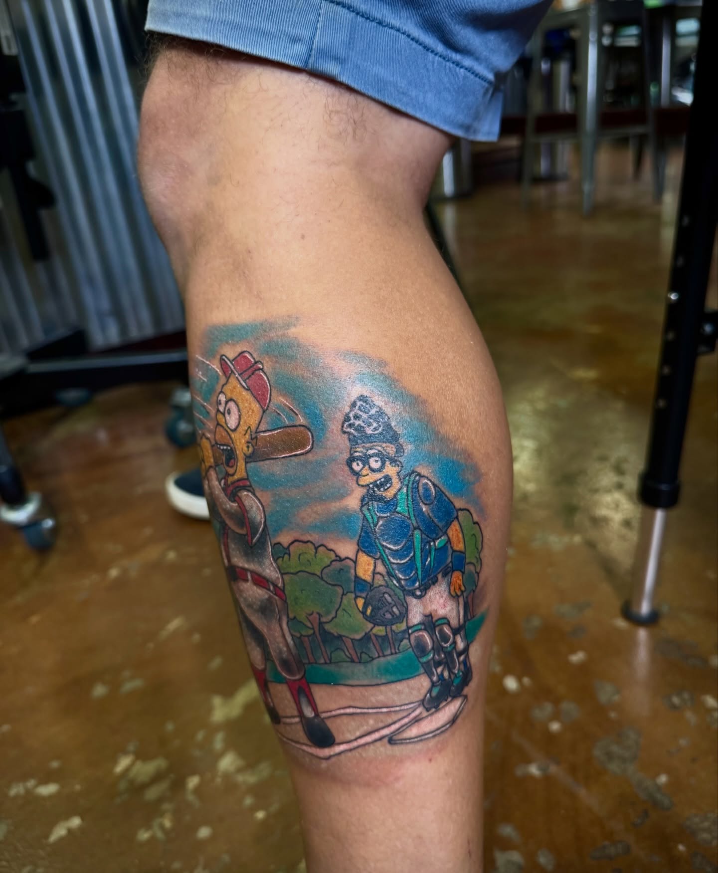 Tattoo by @oldfeatherfingers — new_school, anime