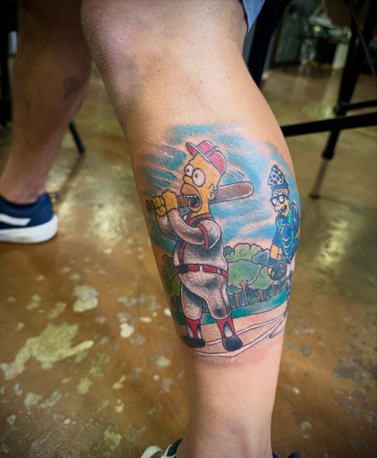 Tattoo by @oldfeatherfingers — new_school, anime