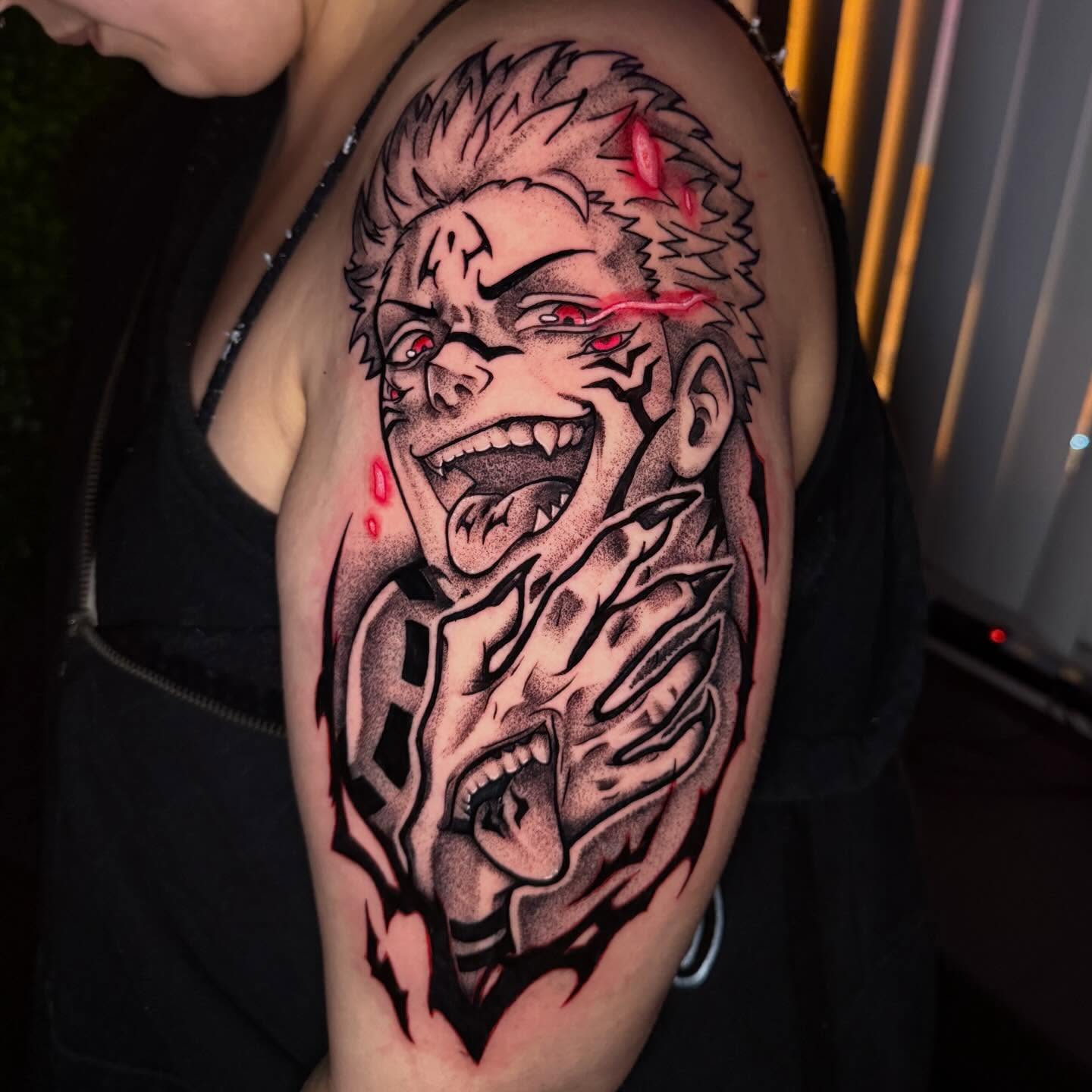 Tattoo by @spikes.and.daisies — dark_realism