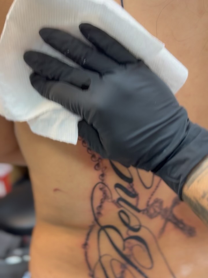Tattoo by @ivan.tattoos95 — lettering_script