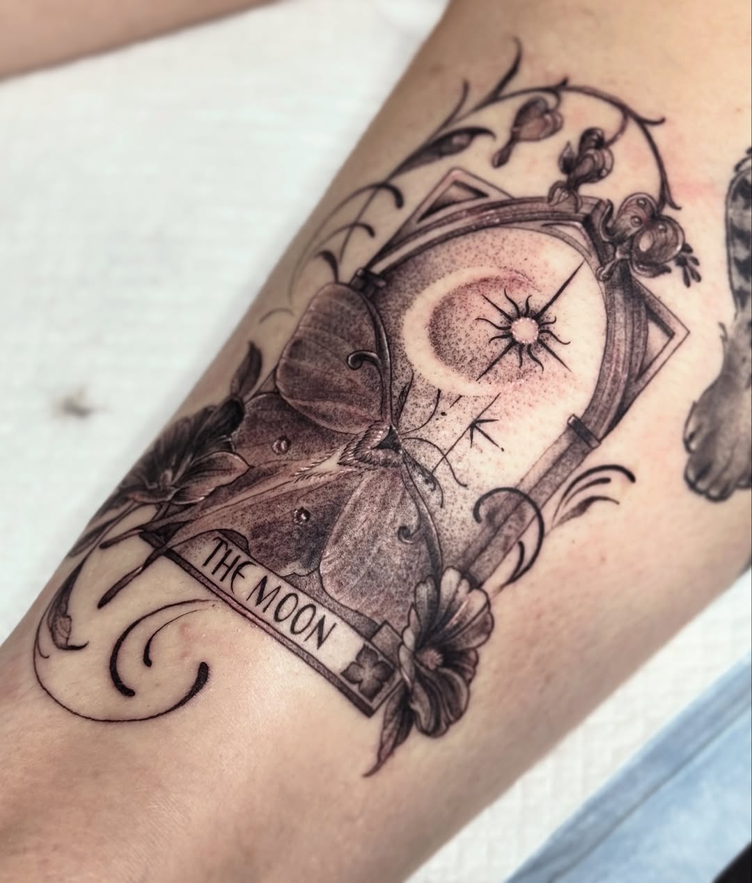 Tattoo by @anderstattoo — black_and_grey, ornamental