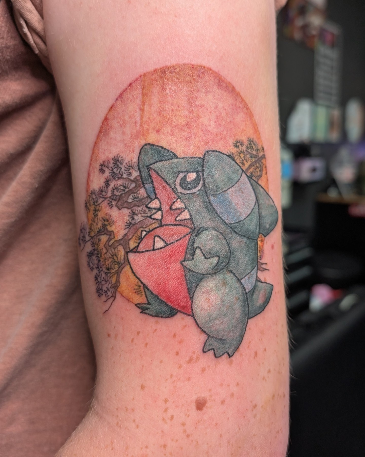 Geoduck realism tattoo on the forearm by Trinity Renee