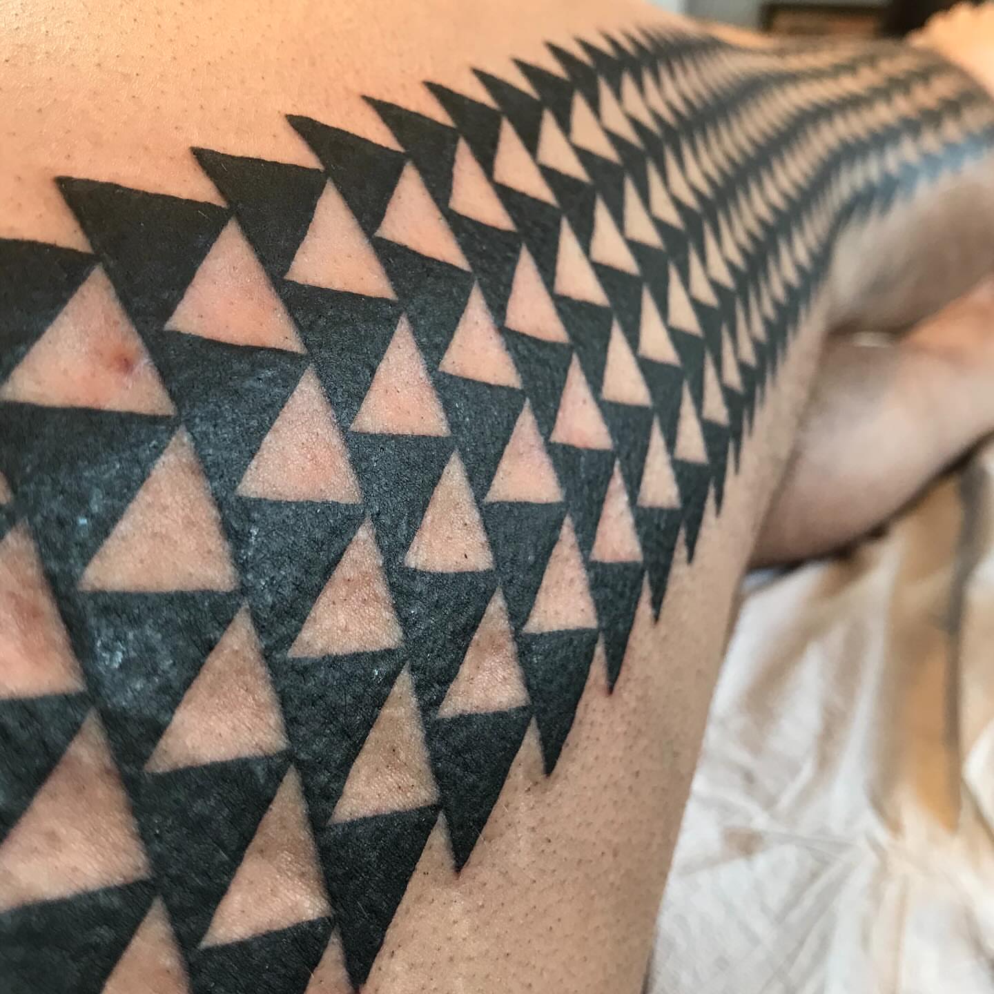 Tattoo by @tattoosbyevan — geometric