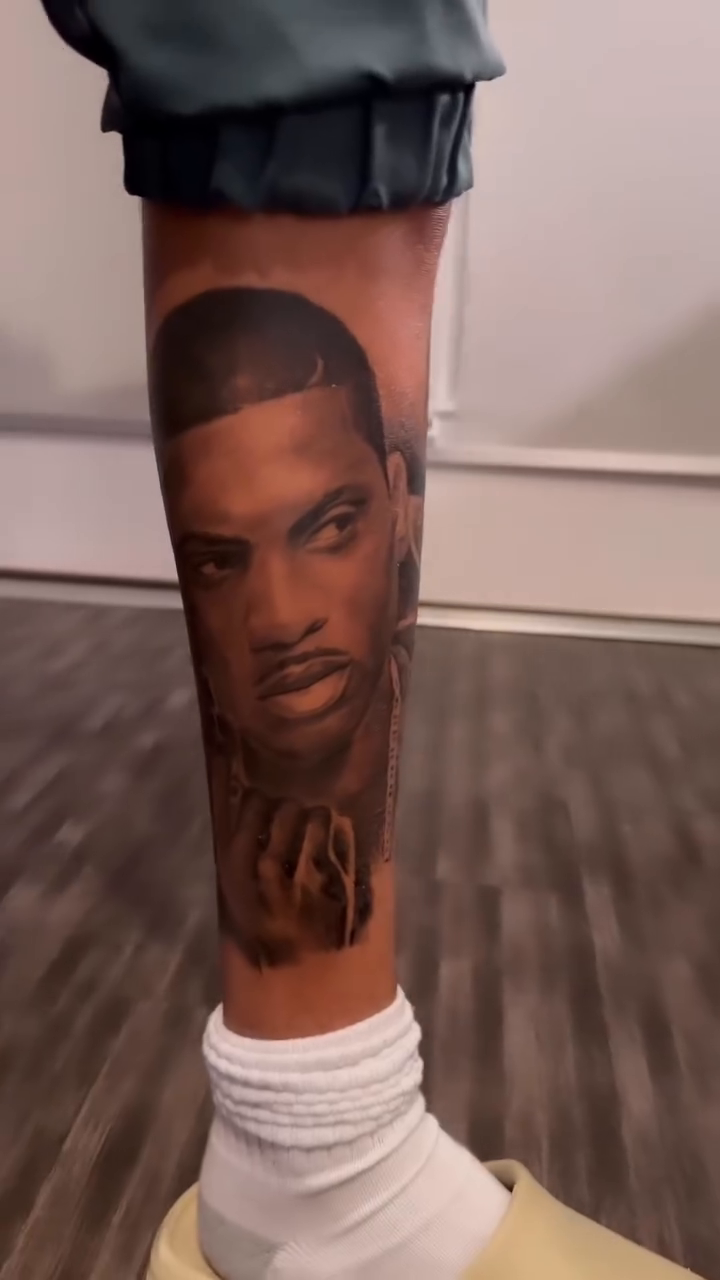 Tattoo by @dontaviousdavis_ — realism, black_and_grey