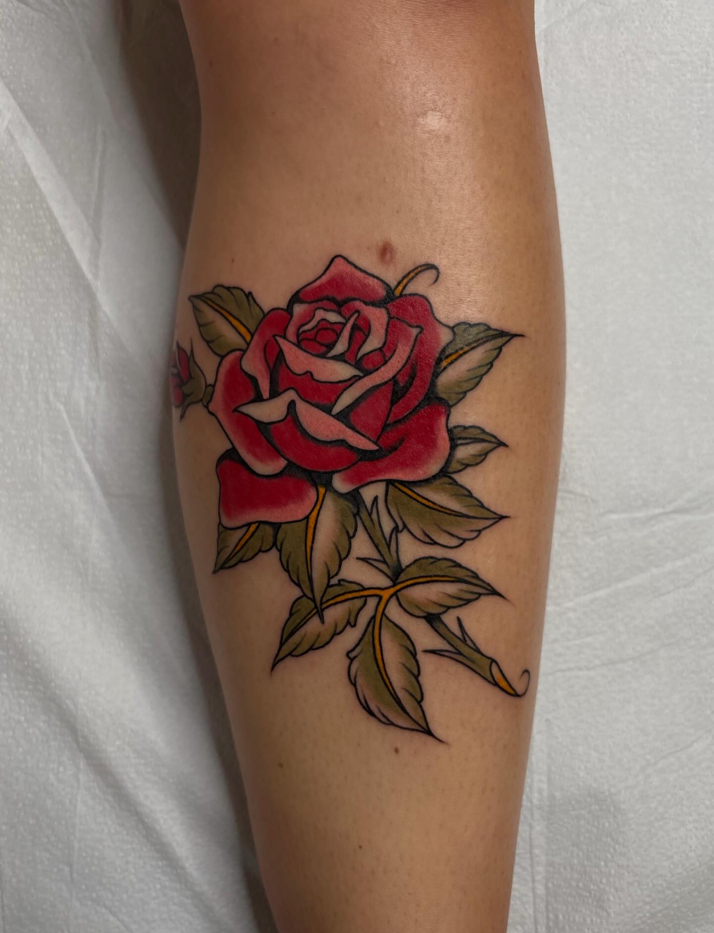 Tattoo by @pembrlily — american_traditional