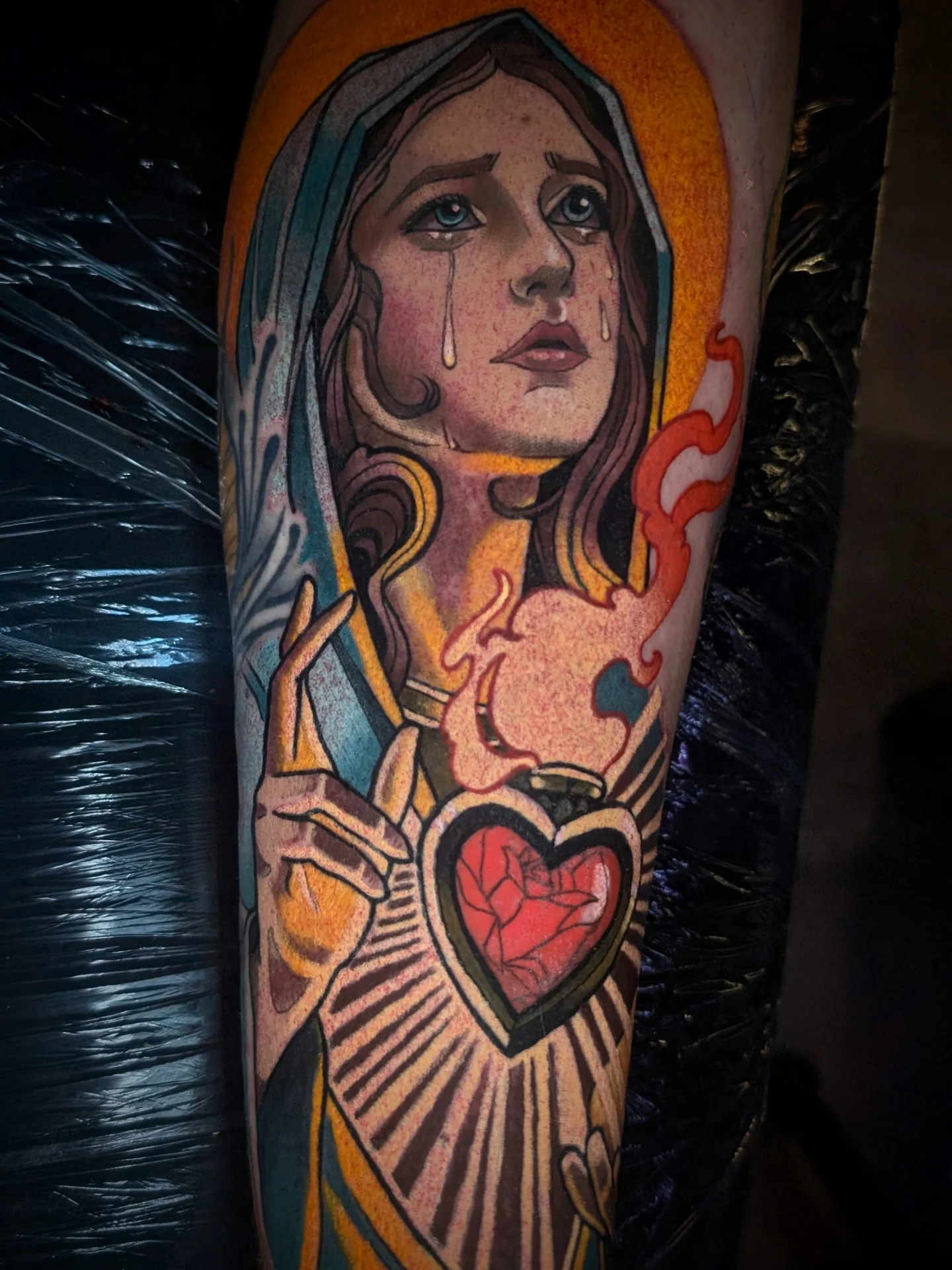 Tattoo by @lyndonkorcala — realism, dotwork