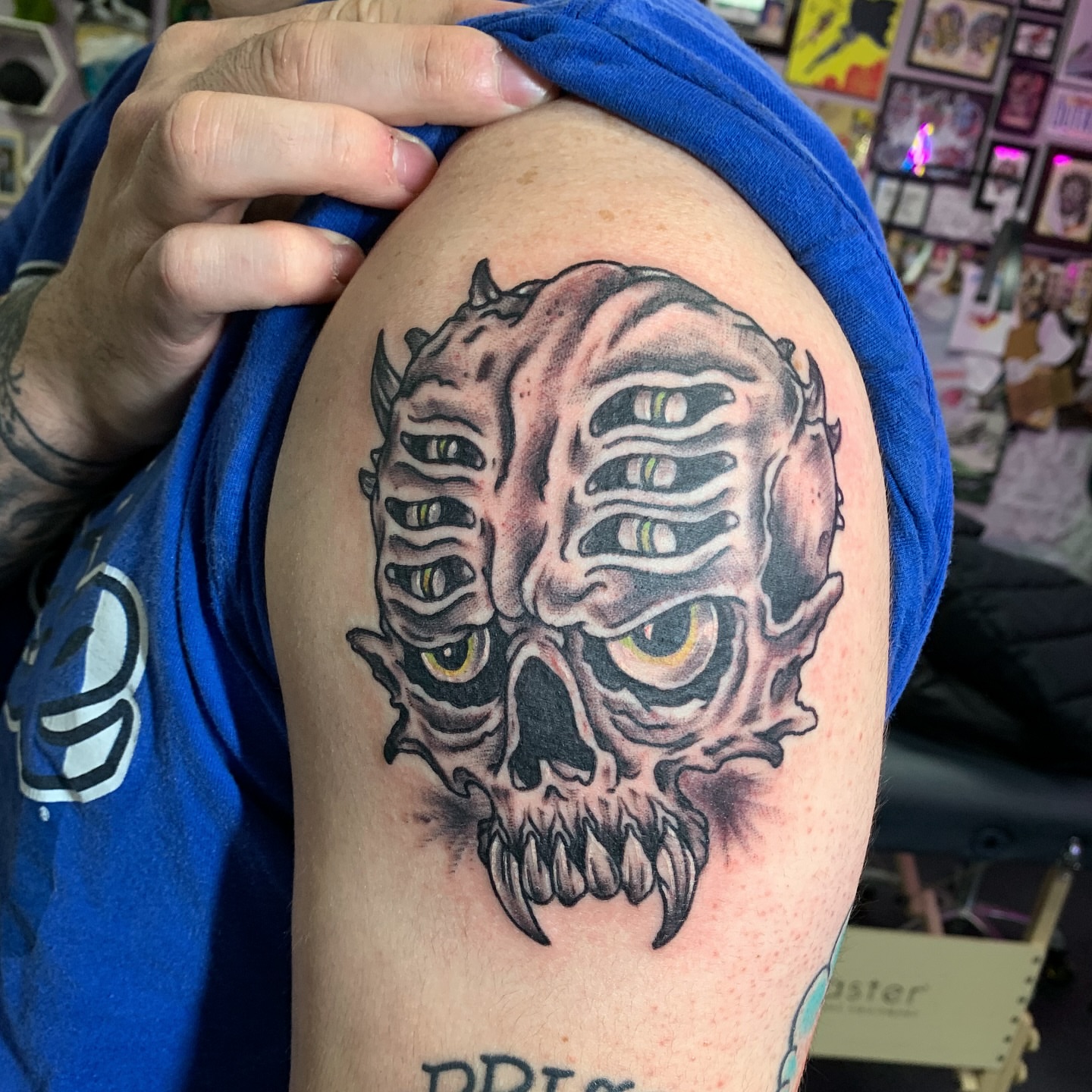 Tattoo by @ksupsic — realism, dark_realism