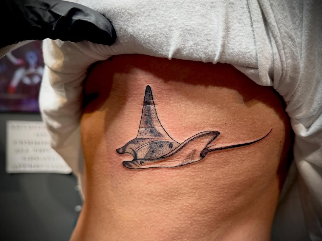 Tattoo by @sparkles_tattoos — black_and_grey, realism