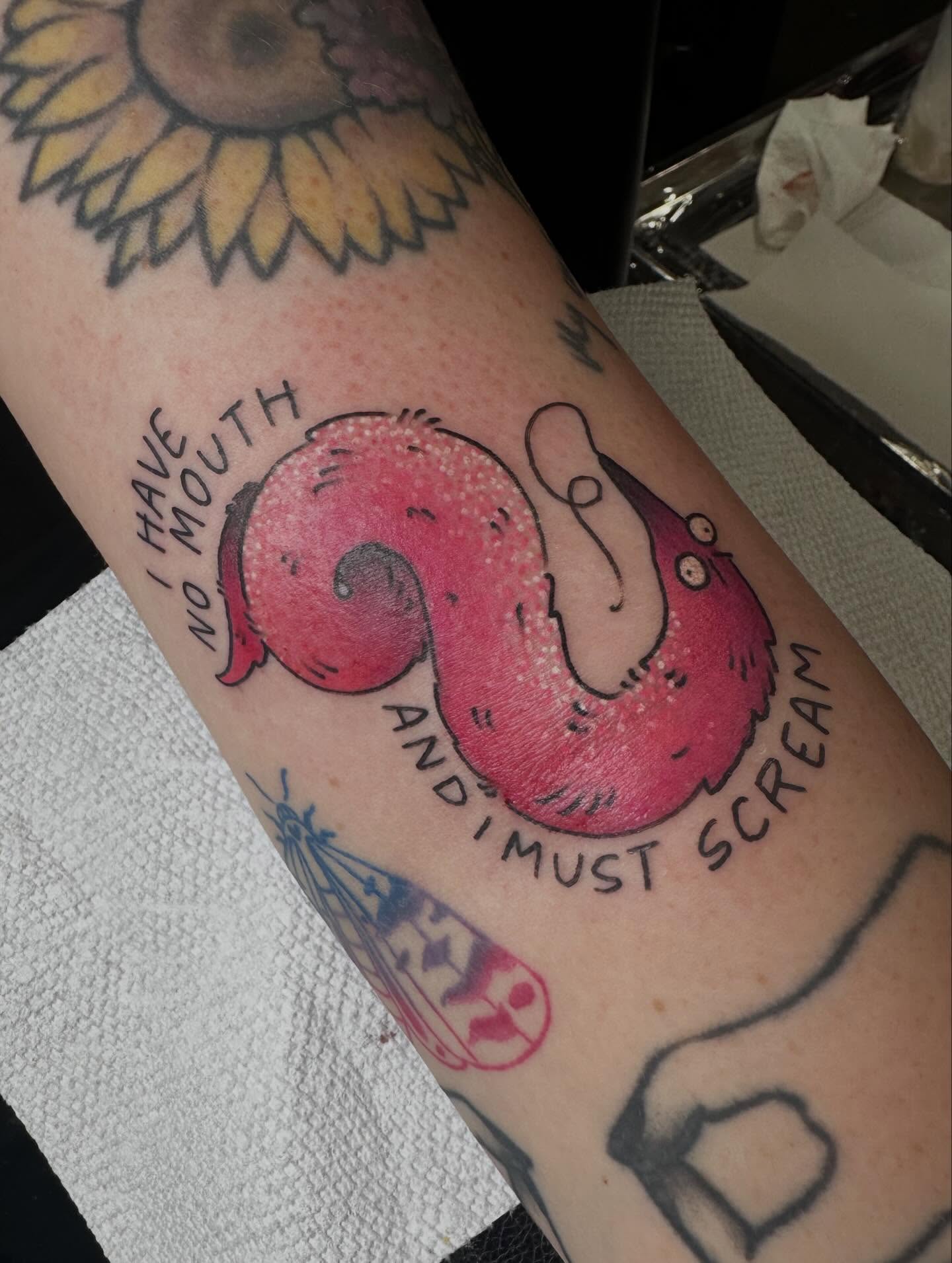 Tattoo by @sierra_does_tattoos — dotwork