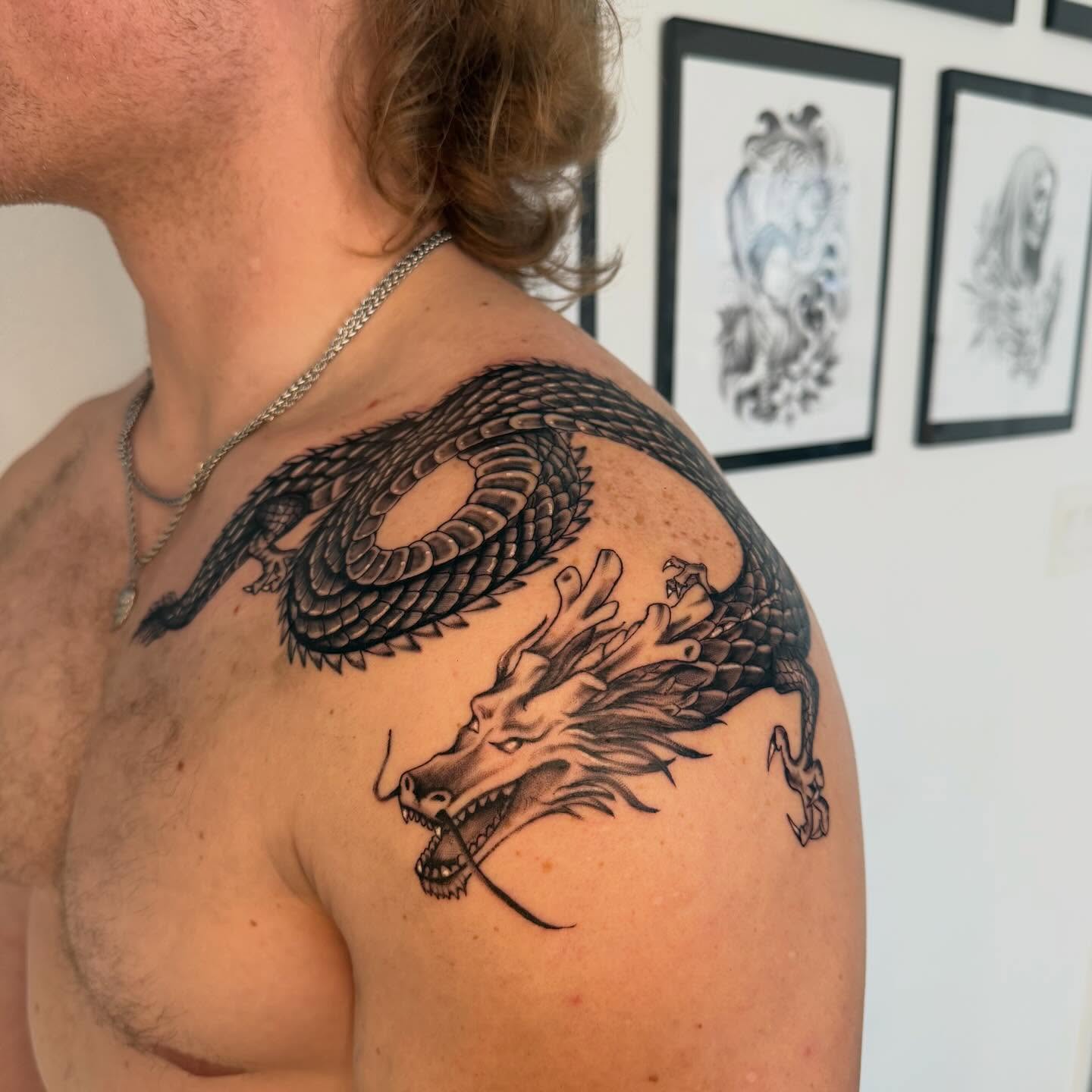 Tattoo by @angelbabyj.tattoos — black_and_grey