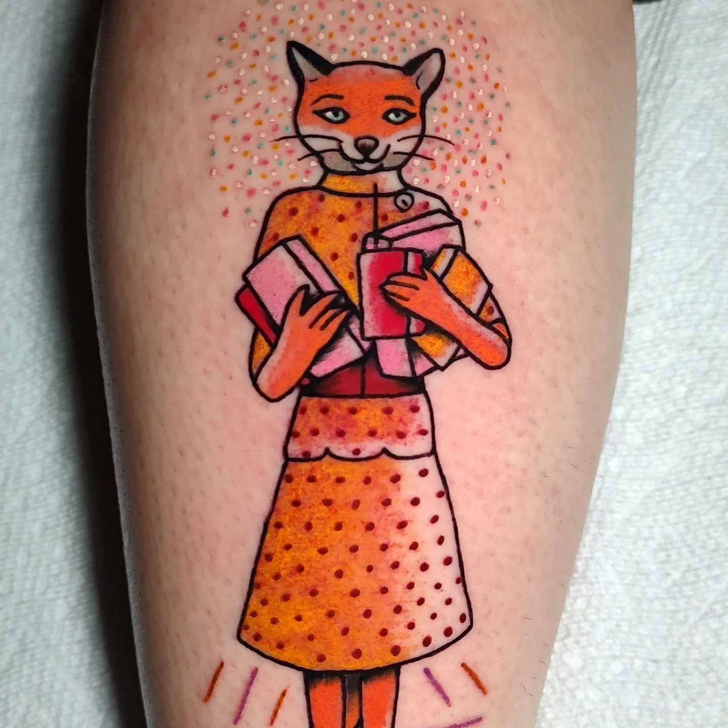 Tattoo by @hopelesstattoos — dotwork
