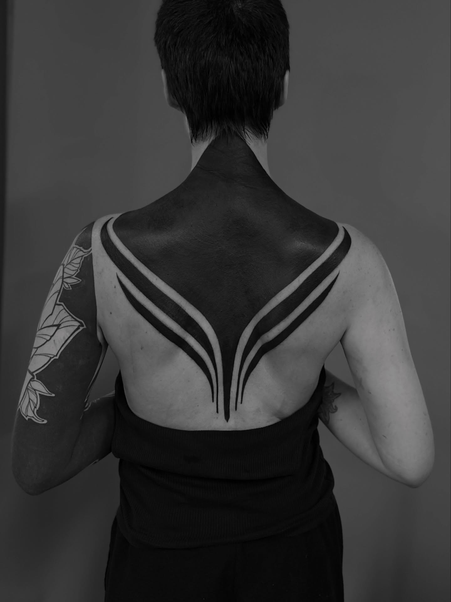 Tattoo by @cassadybell — black_and_grey