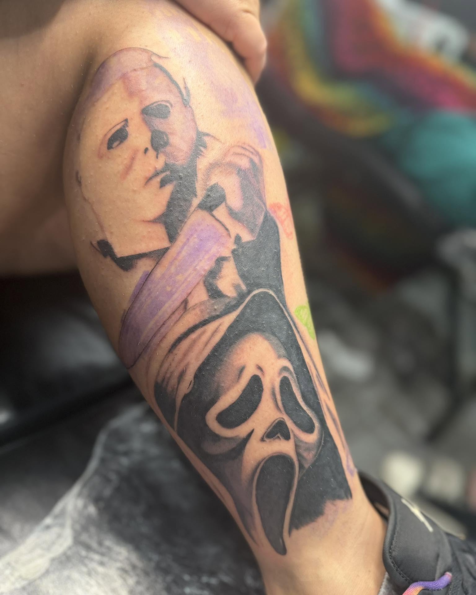 Tattoo by @mom_tats — realism, dark_realism