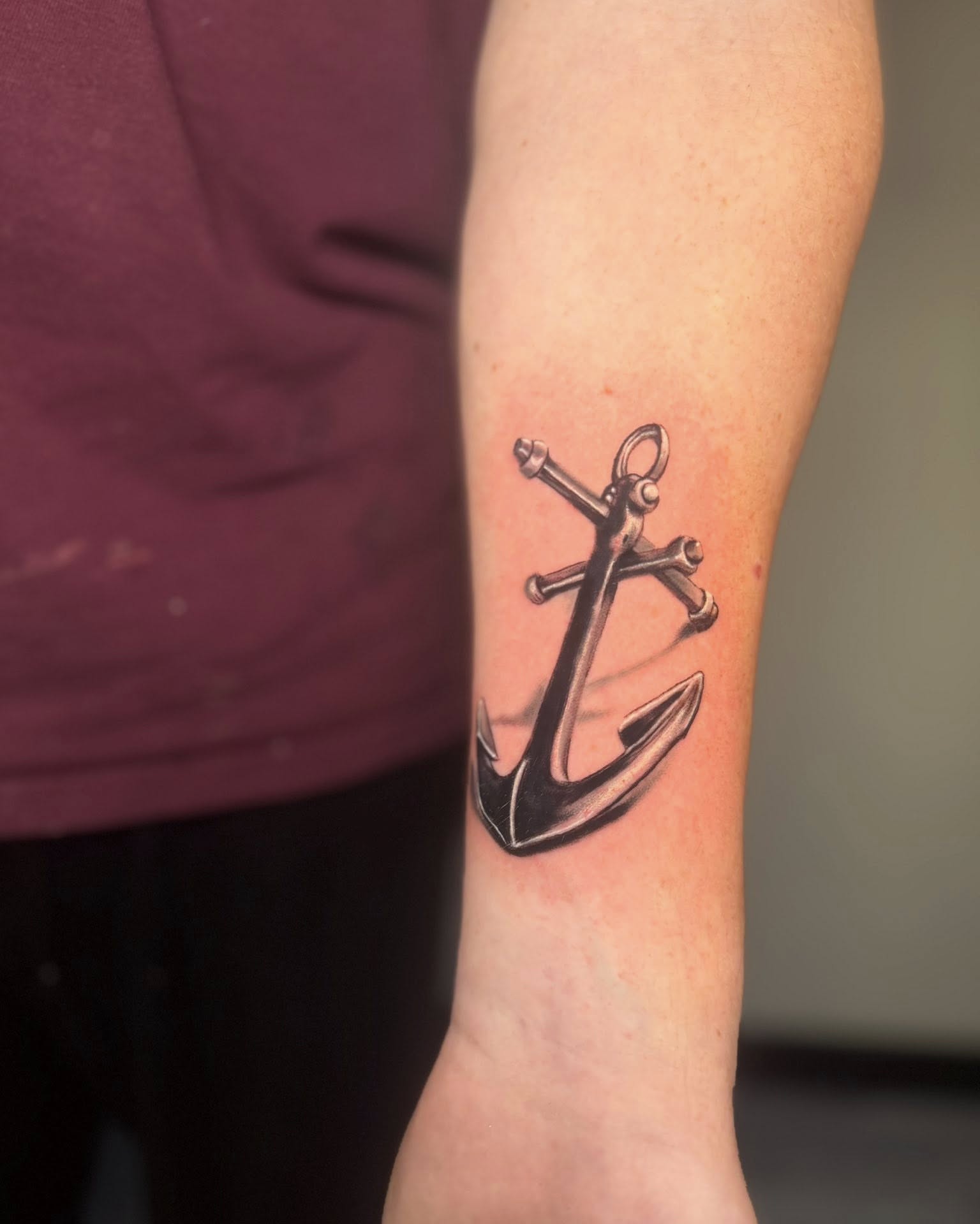 Tattoo by @mom_tats — black_and_grey