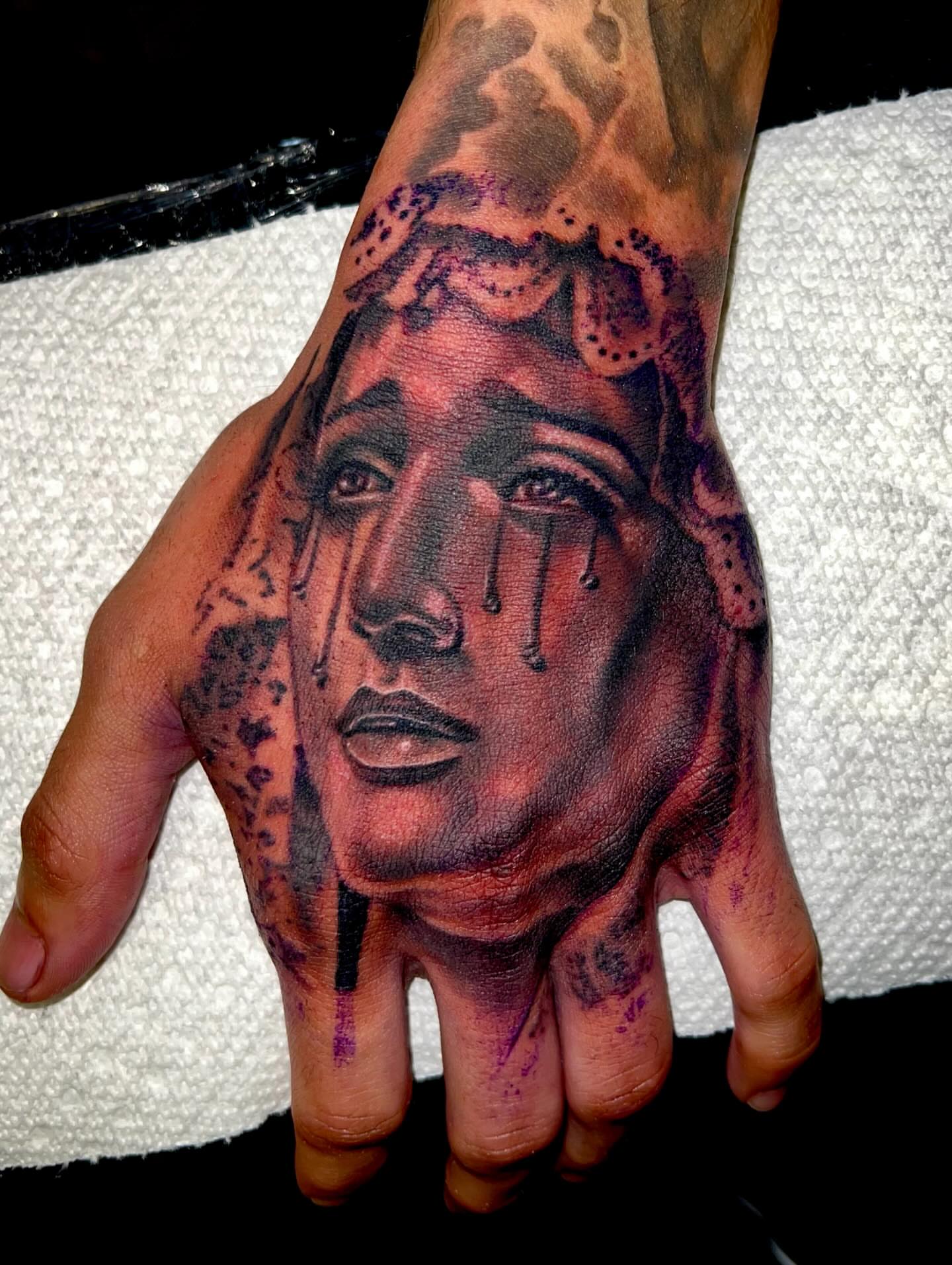 Tattoo by @sanchez_ink — realism, dark_realism