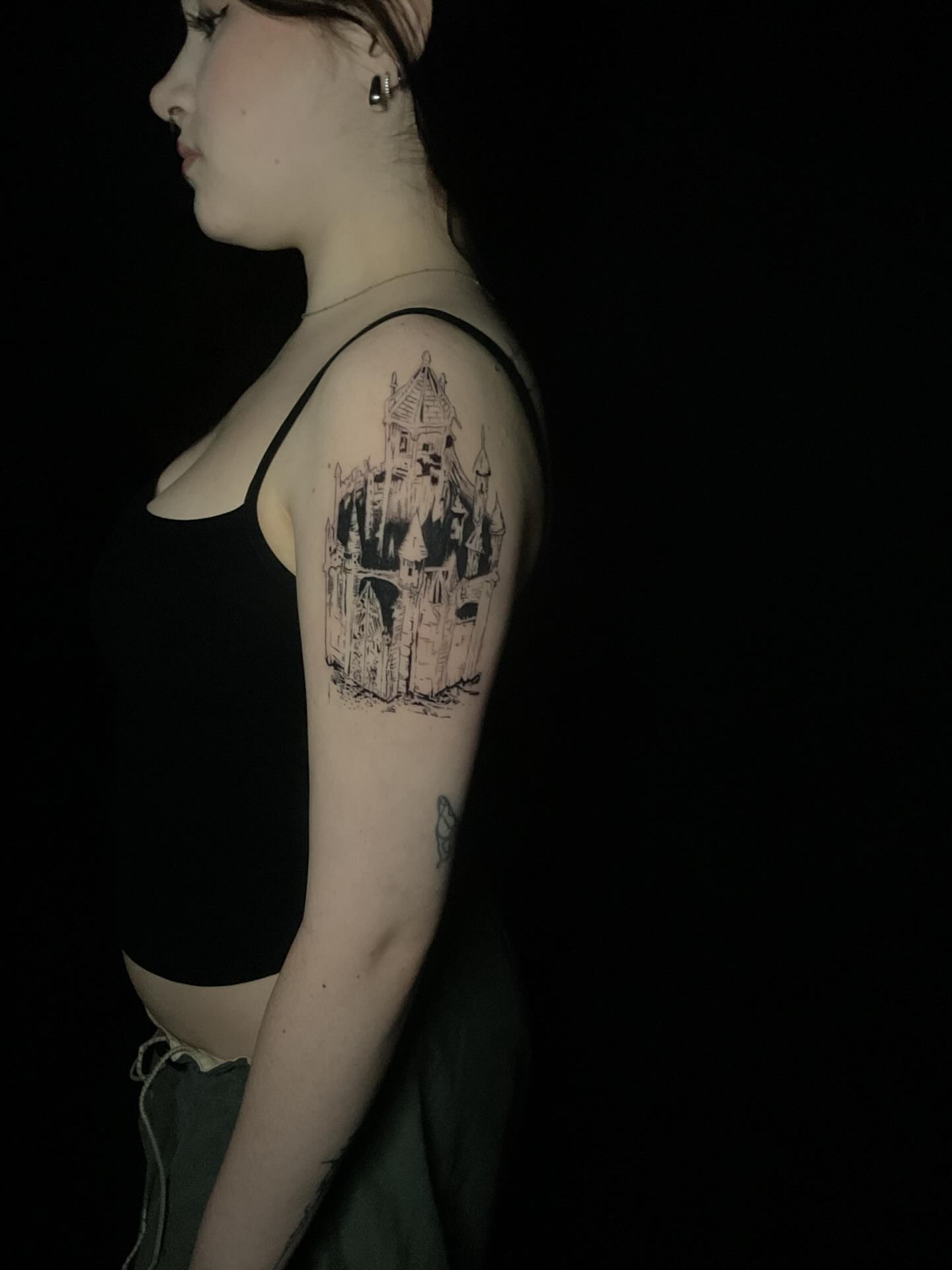 Tattoo by @indigoicarus999 — black_and_grey
