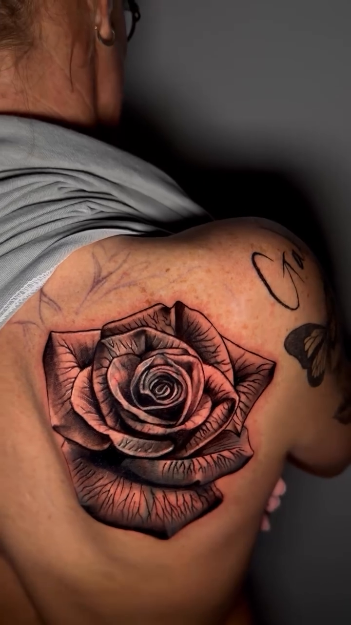 Tattoo by @payasoink402 — realism, black_and_grey