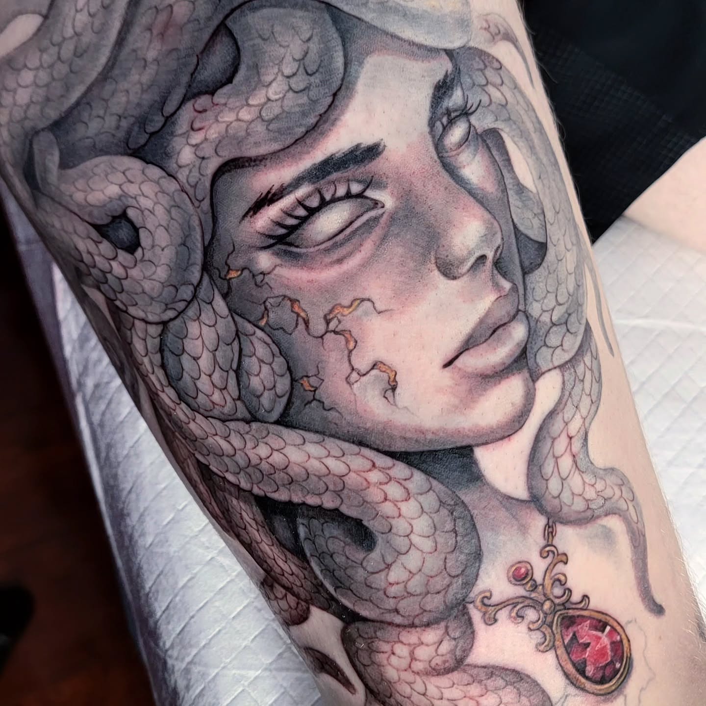 Tattoo by @kerryfairytattoos β realism, dark_realism