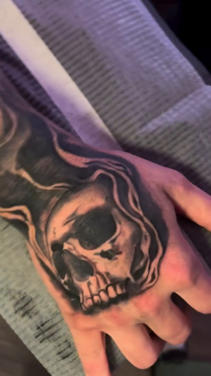 Tattoo by @gagecottrelltattoos โ black_and_grey, realism