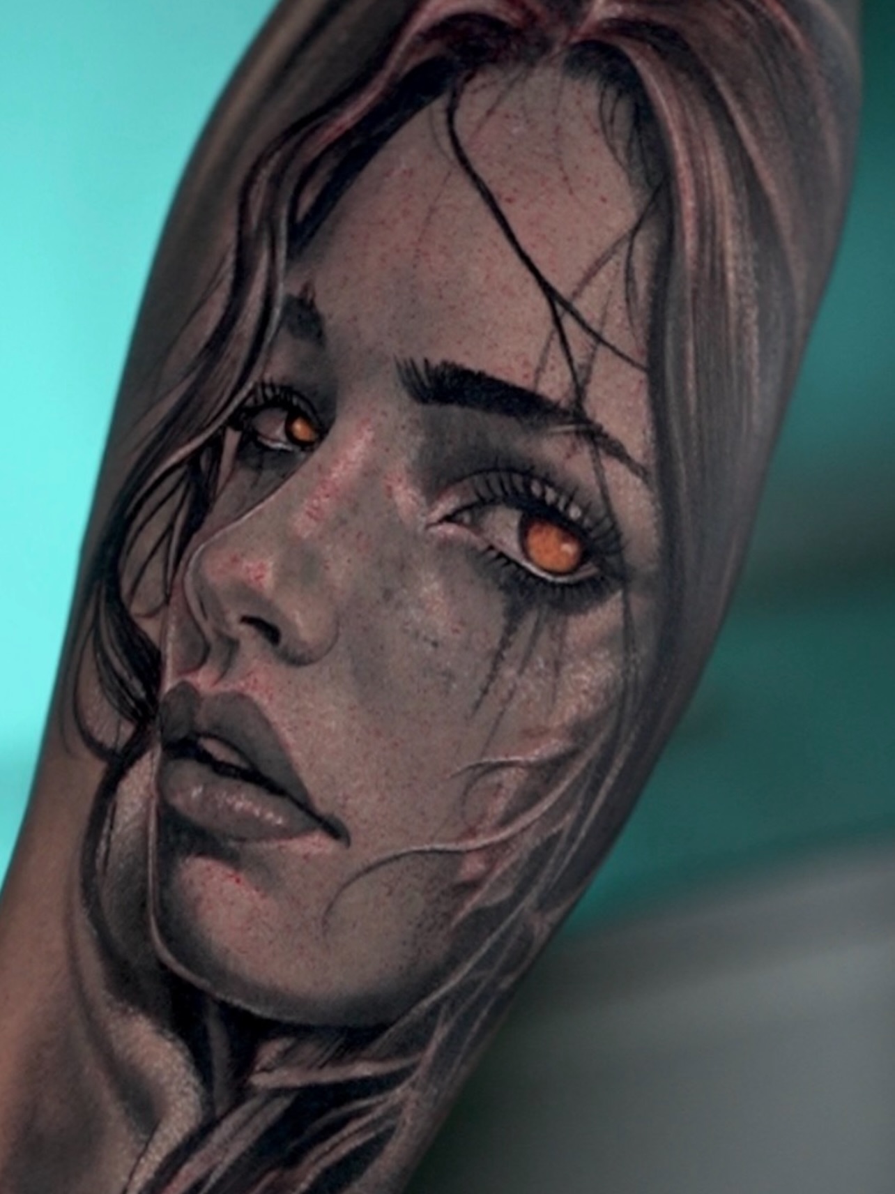 Tattoo by @nestorpalaciostattoo — realism, dark_realism