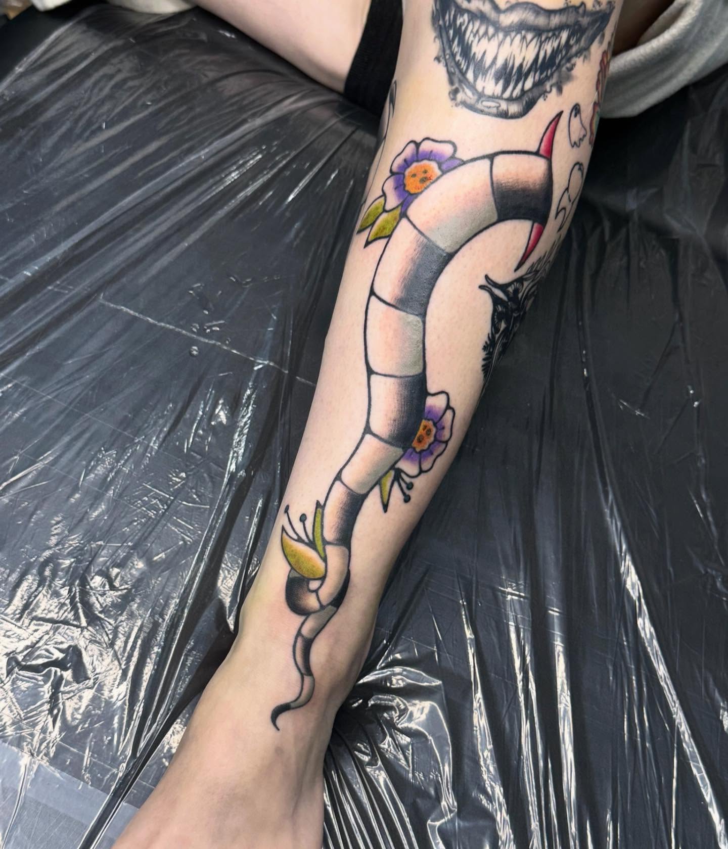 Tattoo by @chameleonart — american_traditional