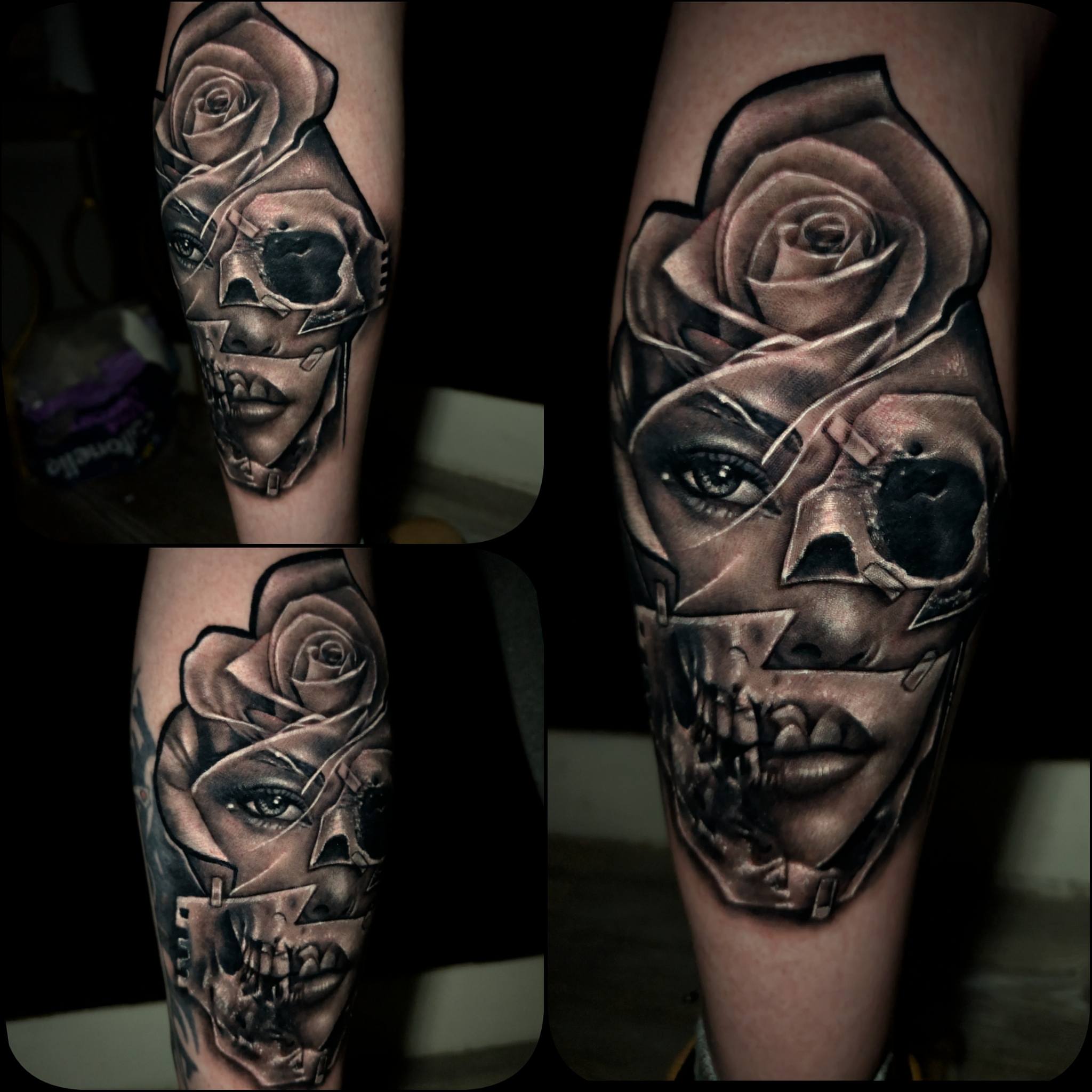 Tattoo by @theinkmason3 — realism, dark_realism