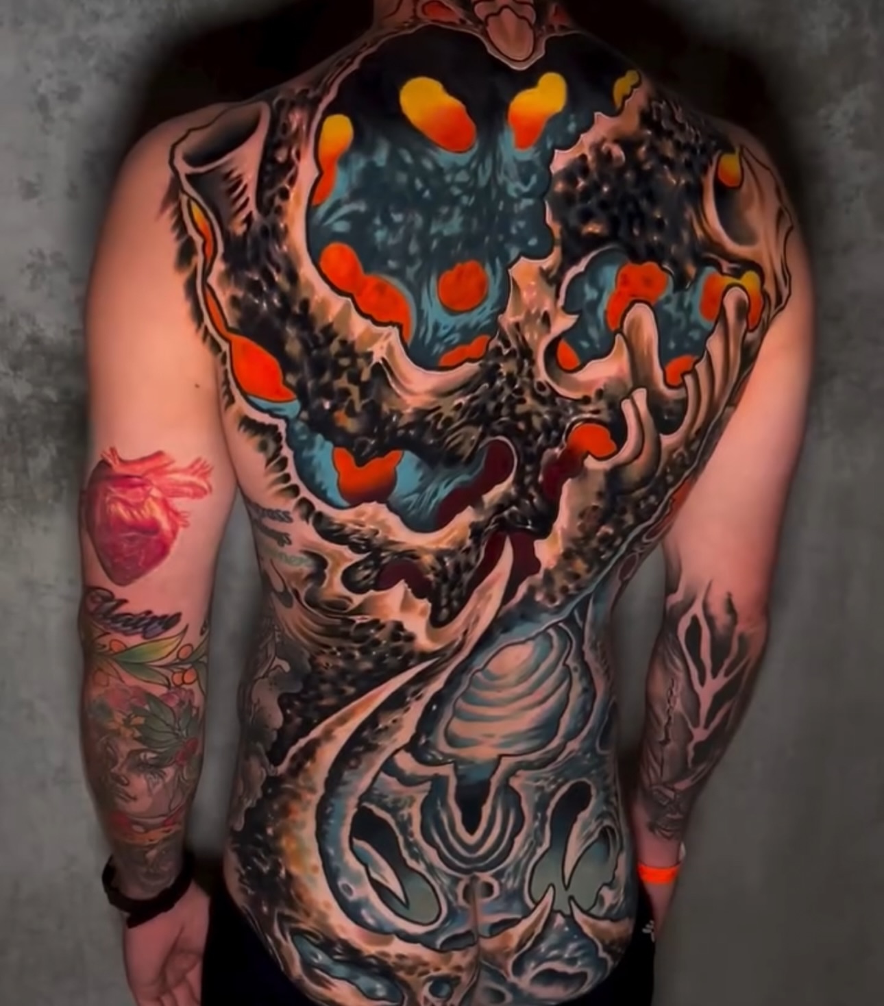 Tattoo by @wadetitusart — dotwork, surrealism