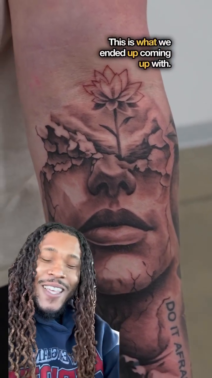 Tattoo by @dontaviousdavis_ — realism, black_and_grey